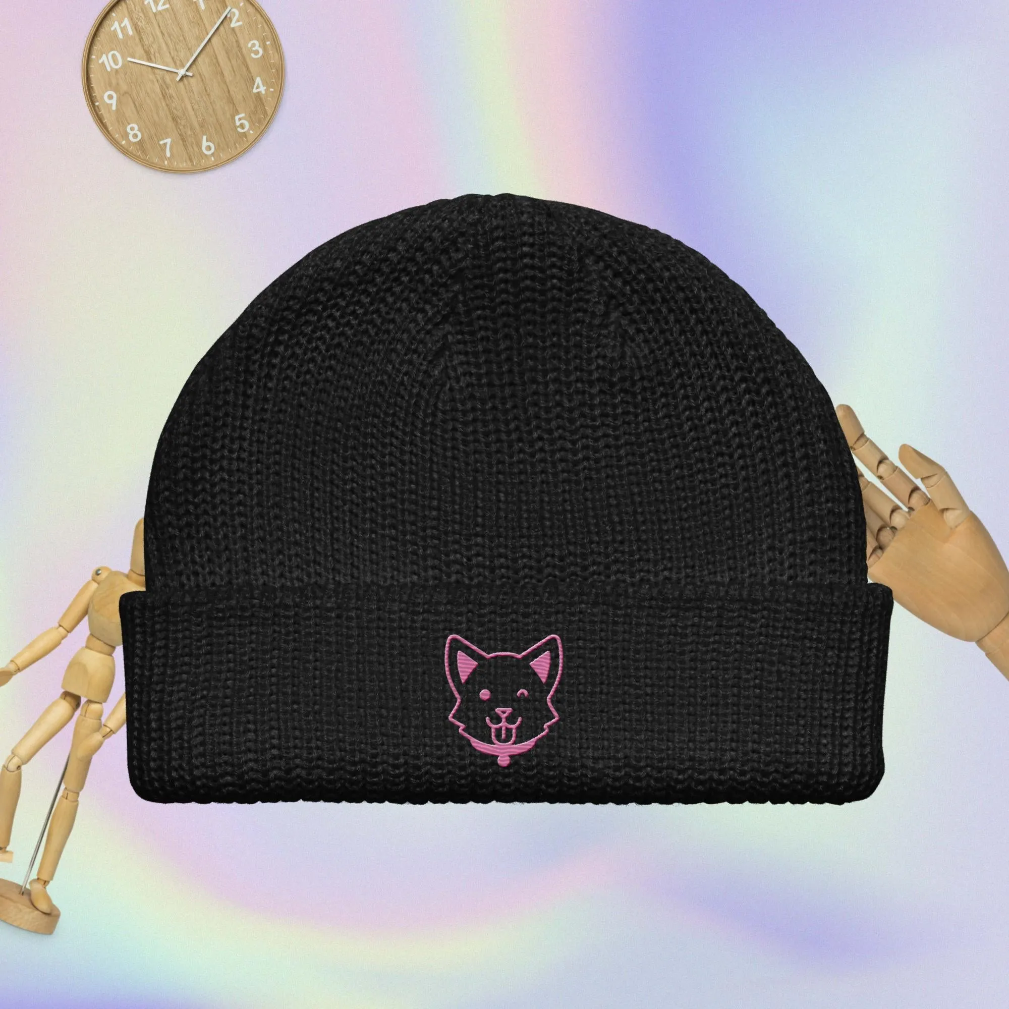 200 Puffy Embroidered Fishermans Beanie