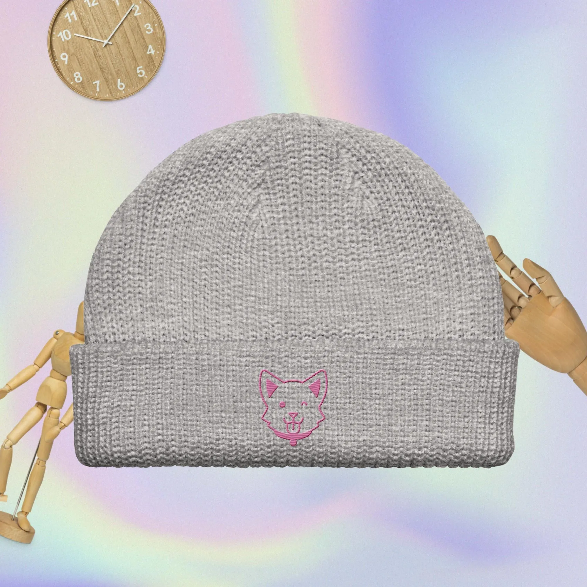 200 Puffy Embroidered Fishermans Beanie