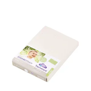 Bednest Organic Jersey Fitted Sheet – Cream
