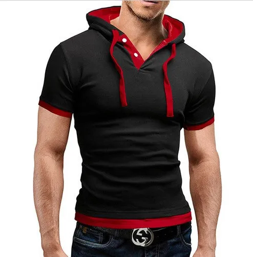 Fashion Summer Short Sleeve Solid Polo Shirt Men Cotton Print Slim Casual Polos Breathable Embroidery Shirt Mens Clothing 5xl
