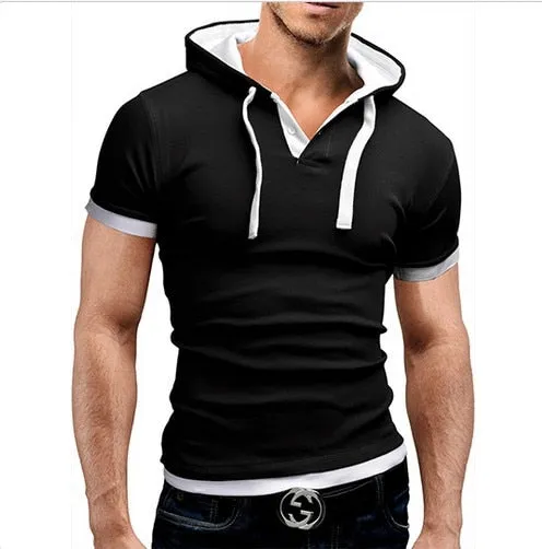 Fashion Summer Short Sleeve Solid Polo Shirt Men Cotton Print Slim Casual Polos Breathable Embroidery Shirt Mens Clothing 5xl