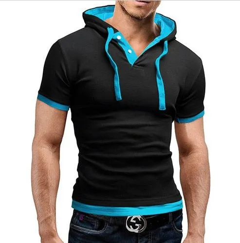 Fashion Summer Short Sleeve Solid Polo Shirt Men Cotton Print Slim Casual Polos Breathable Embroidery Shirt Mens Clothing 5xl