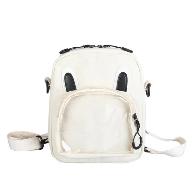 Kawaii Mini Transparent Backpack