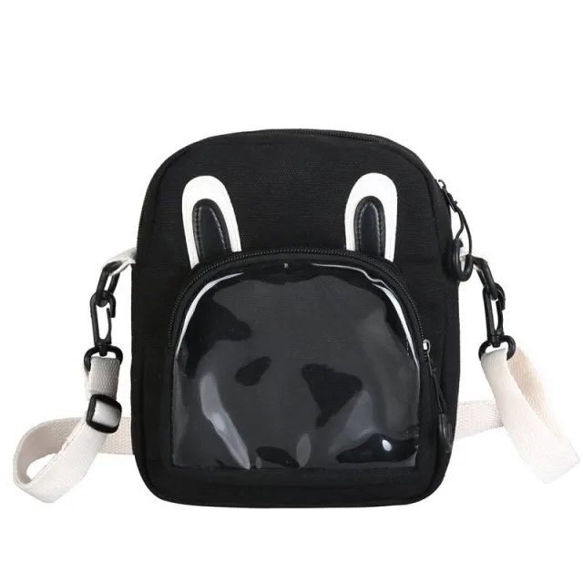 Kawaii Mini Transparent Backpack
