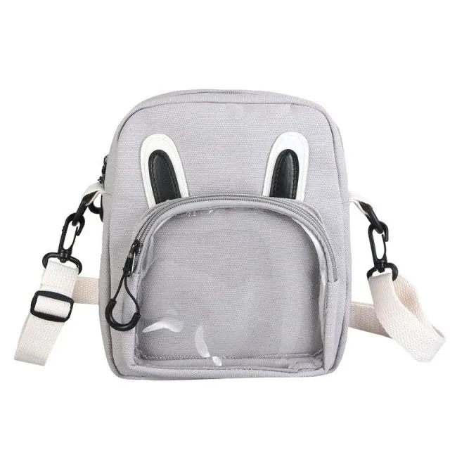 Kawaii Mini Transparent Backpack