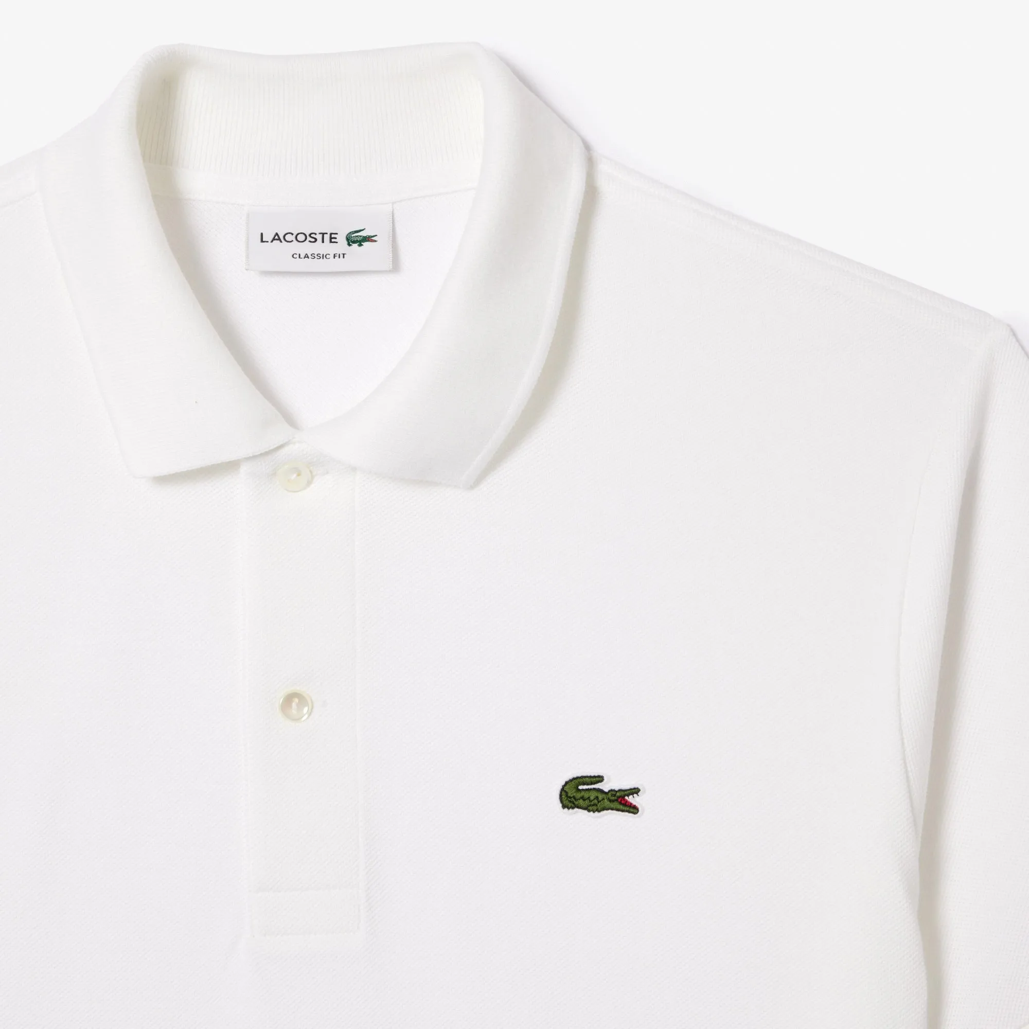 Lacoste Classic Fit Polo Shirt White