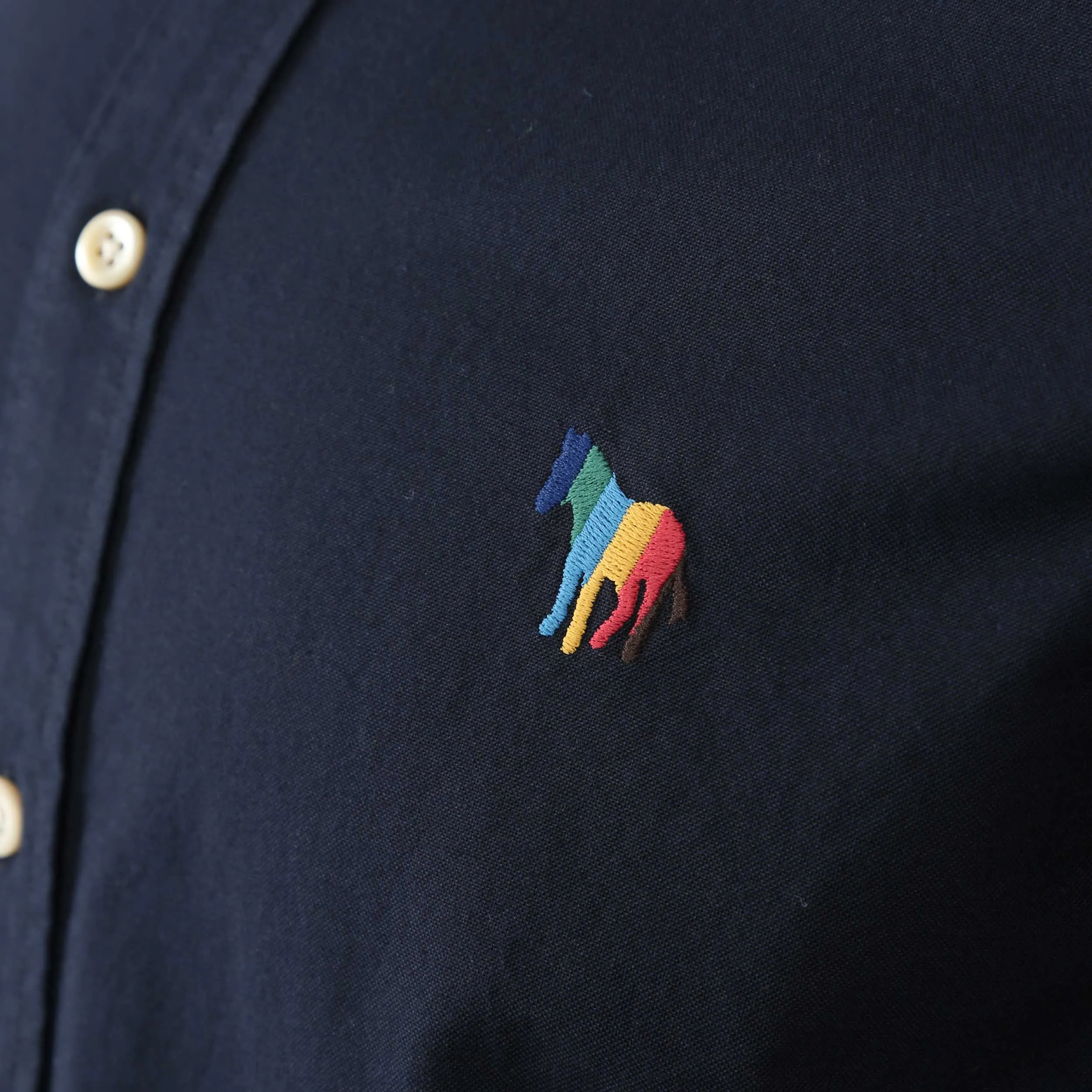 Paul Smith Tailored Fit BD Shirt in Navy