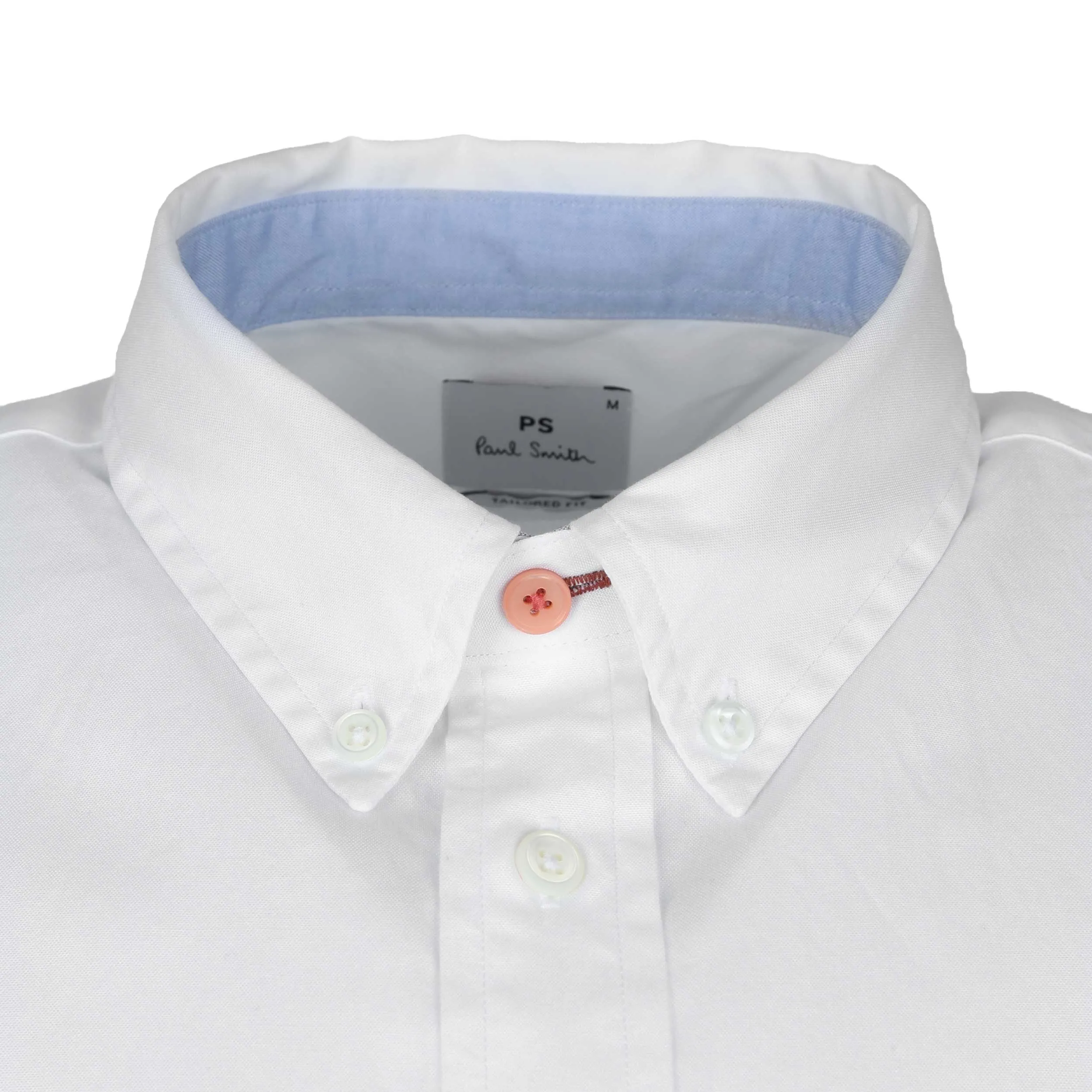 Paul Smith Tailored Fit SS Shirt in White