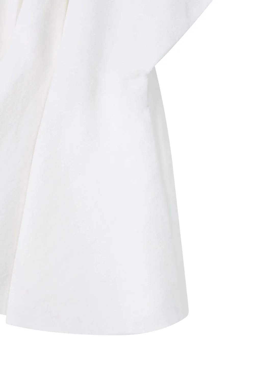 Pintuck Relaxed Fit Linen Vest