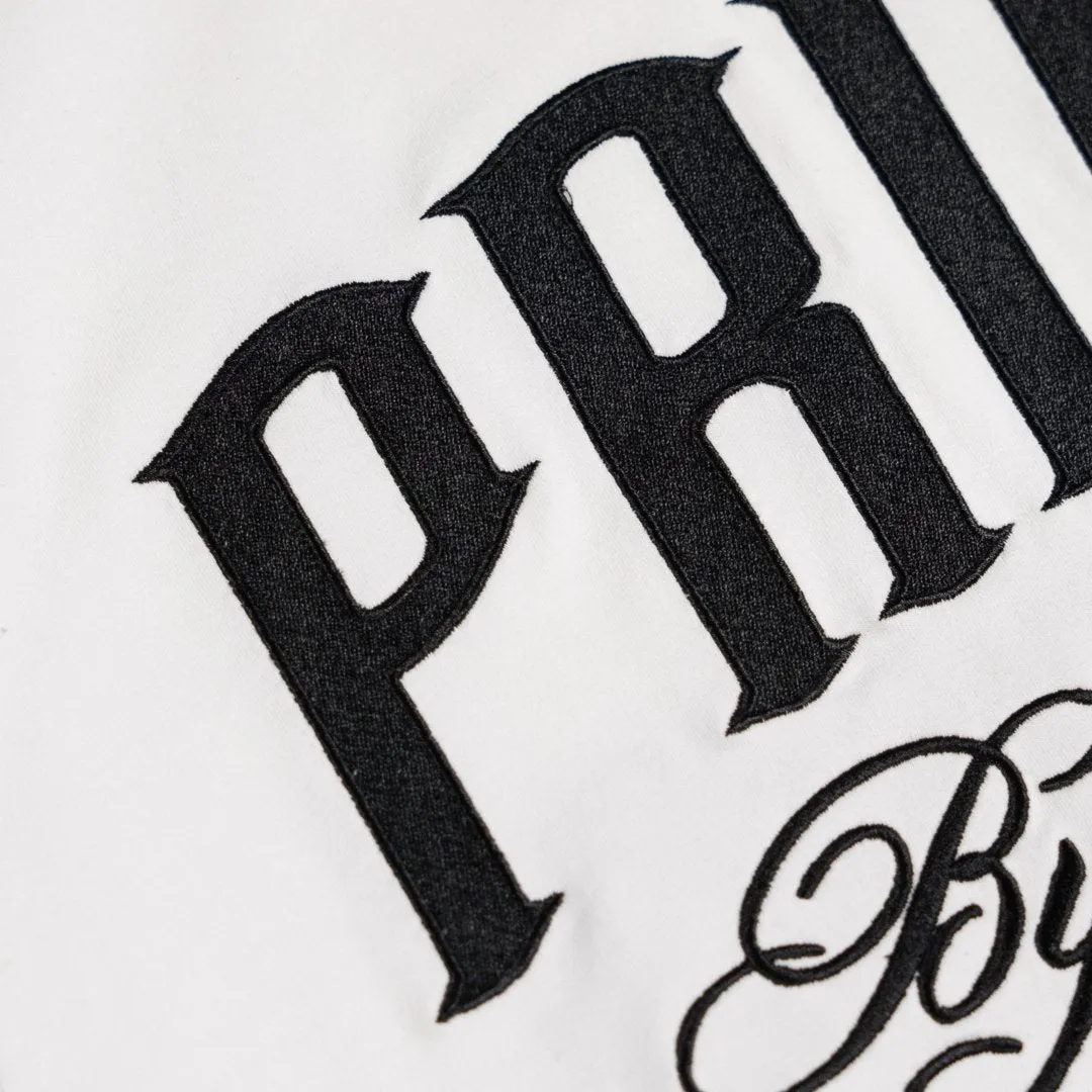 PROPER SCRIPTURE FITTED TEE WHITE