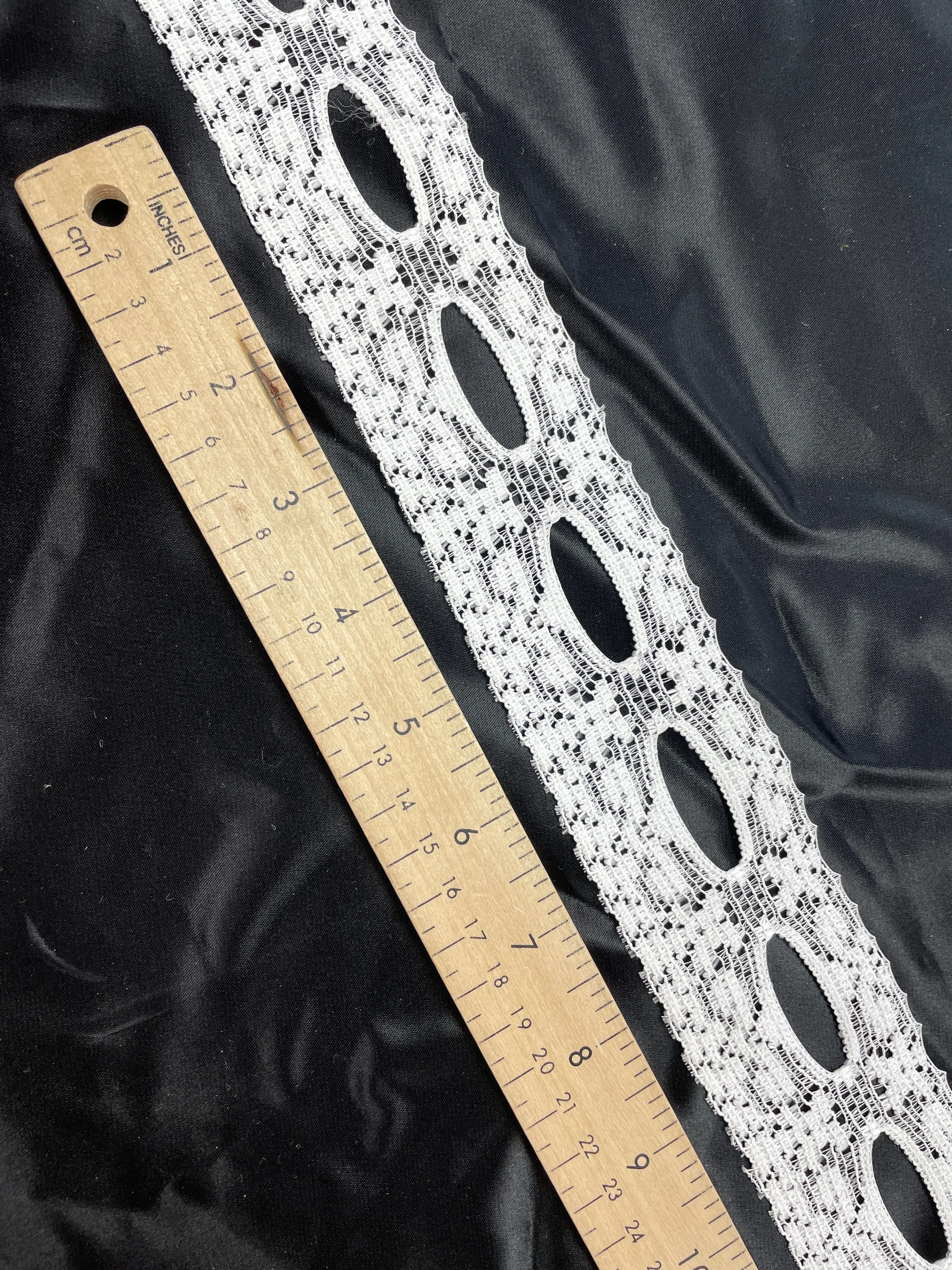 SALE Beading (Insertion) Lace Trim Vintage - Off White