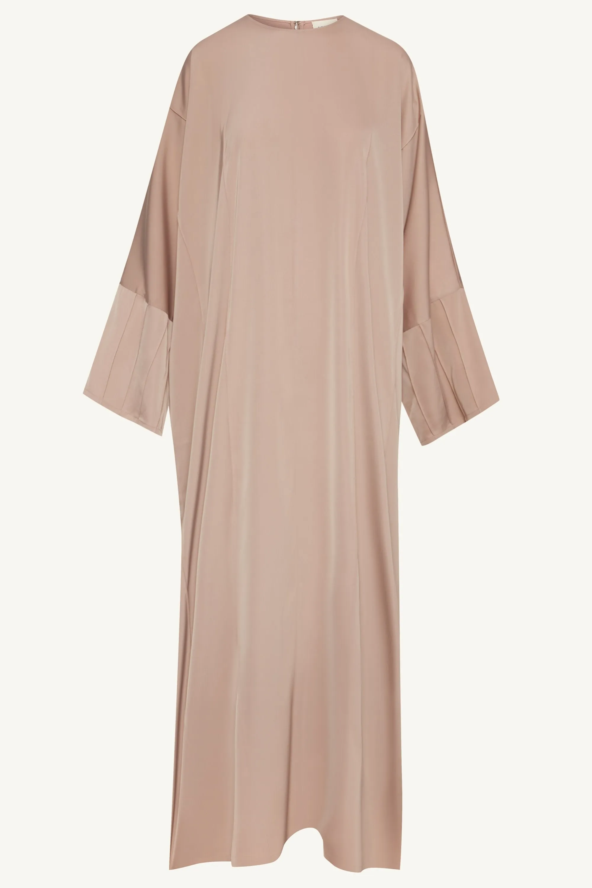 Sidrah Satin Kaftan - Creme Caramel