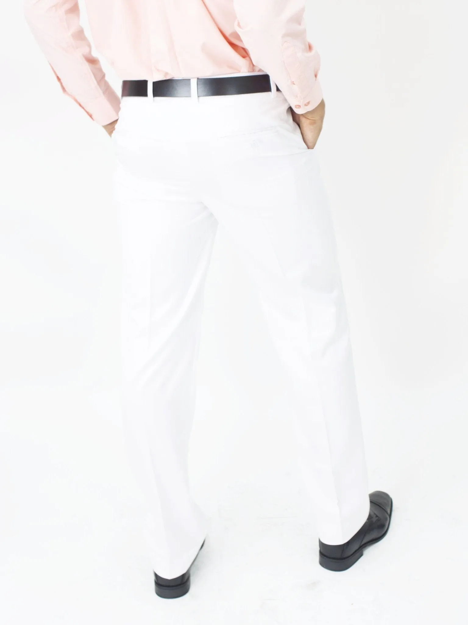 Slim Fit Dress Pant - White