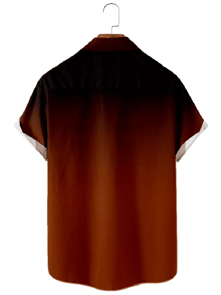 Stylish Printed Cotton Linen Shirt