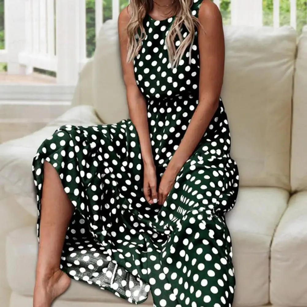 Stylish Sleeveless High Waist Dress