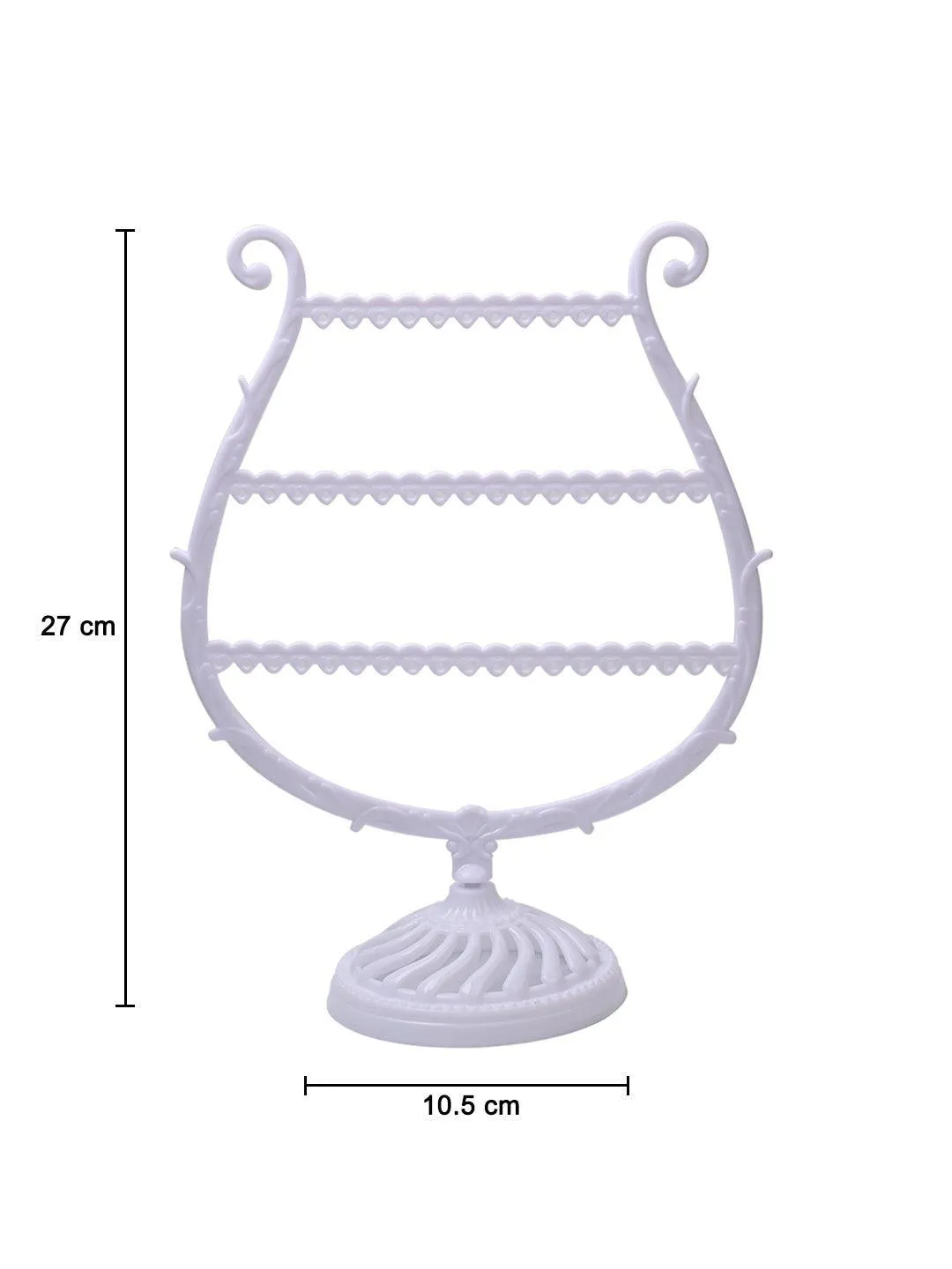 Stylish White Jewellery Holder