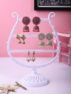 Stylish White Jewellery Holder